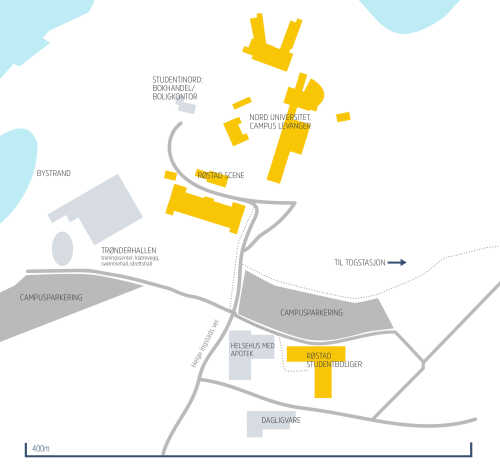 Bo nært alle fasiliteter ved Campus Levanger.