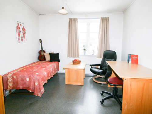 Hybel i Moan studentboliger.